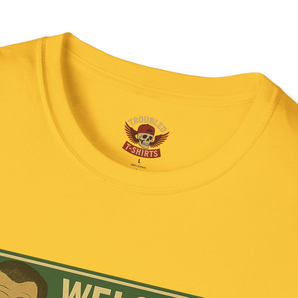 Welcome to Mexico BMW T-Shirt — Retro Road Trip Car Design