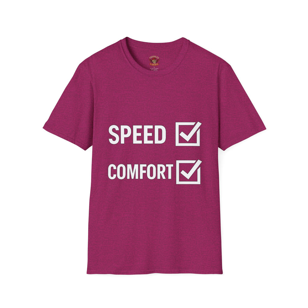 Speed & Comfort T-Shirt – Checked Boxes Racing Lifestyle Tee