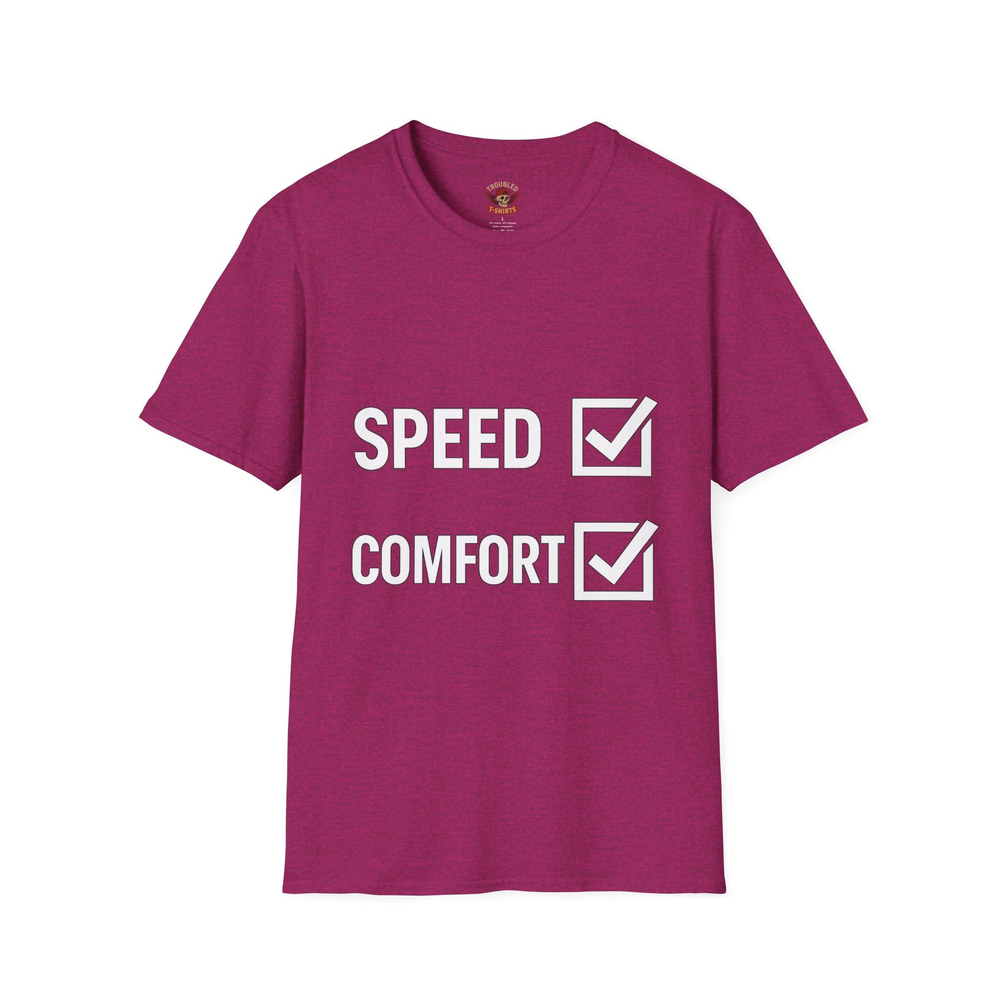 Speed & Comfort T-Shirt – Checked Boxes Racing Lifestyle Tee