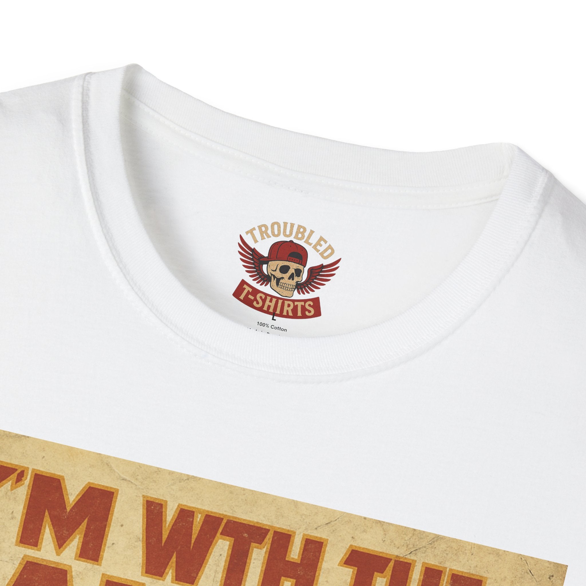 I'm With The Banned T-Shirt – Vintage Rock Band Protest Tee