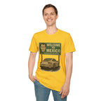 Welcome to Mexico Porsche T-Shirt — 'Welcome to Mexico' Sign Graphic Tee