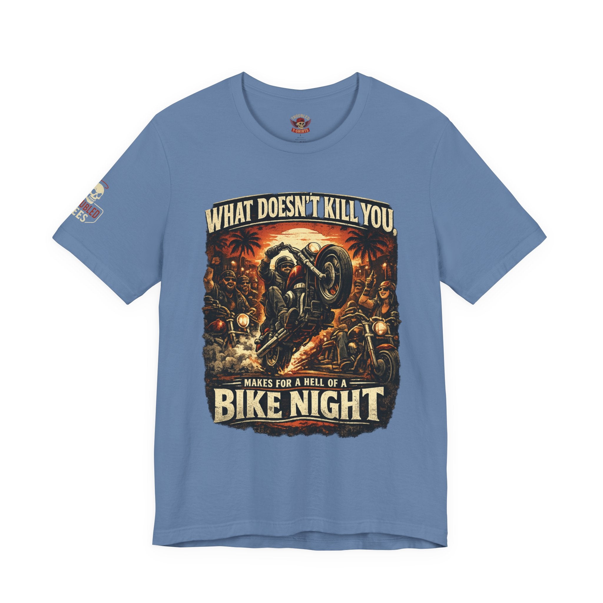 Funny Motorcycle Night Tee — Motorcycle Bike Night T-Shirt