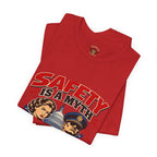 "Safety Is a Myth" T-Shirt — Funny Vintage Propaganda Poster Tee