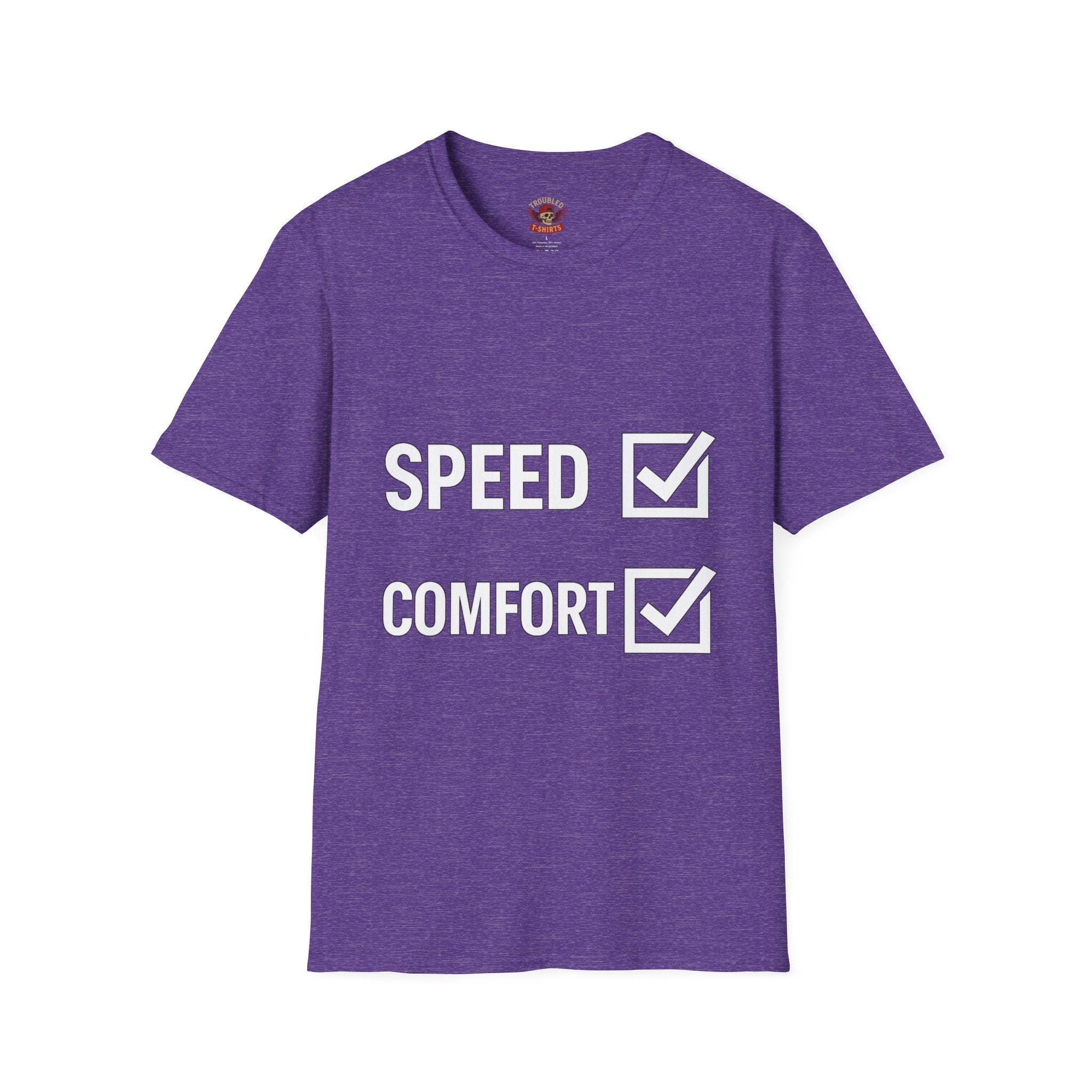 Speed & Comfort T-Shirt – Checked Boxes Racing Lifestyle Tee