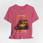 I Rescue Beavers Graphic Tee — Funny Tongue-in-Cheek Wildlife Shirt