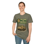 Welcome to Mexico Porsche T-Shirt — 'Welcome to Mexico' Sign Graphic Tee