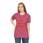 Funny Holiday Quote Tee — 'Funny quote from a drunk relative during the holidays'