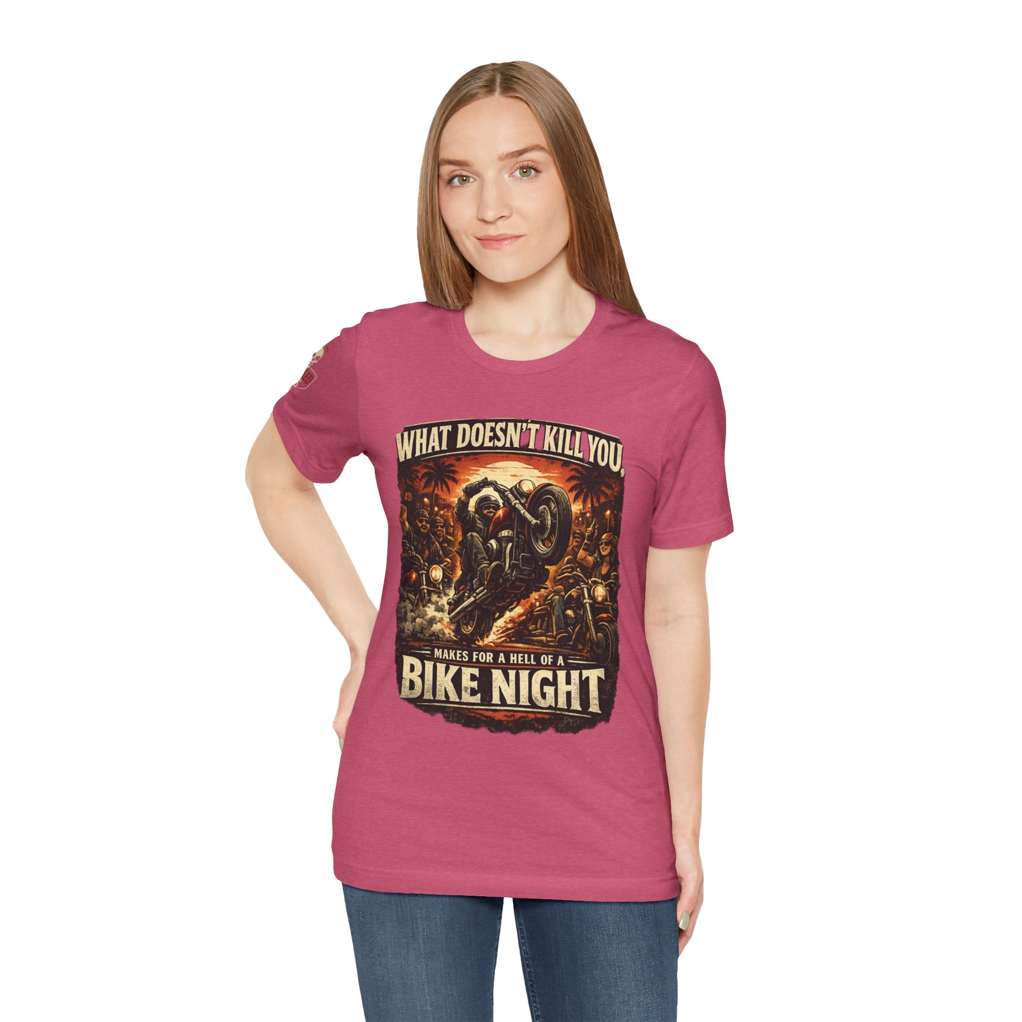 Funny Motorcycle Night Tee — Motorcycle Bike Night T-Shirt