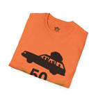 50 Yards Road Trip T-Shirt — Vintage Wagon Graphic Tee