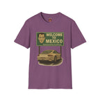 Welcome to Mexico Porsche T-Shirt — 'Welcome to Mexico' Sign Graphic Tee