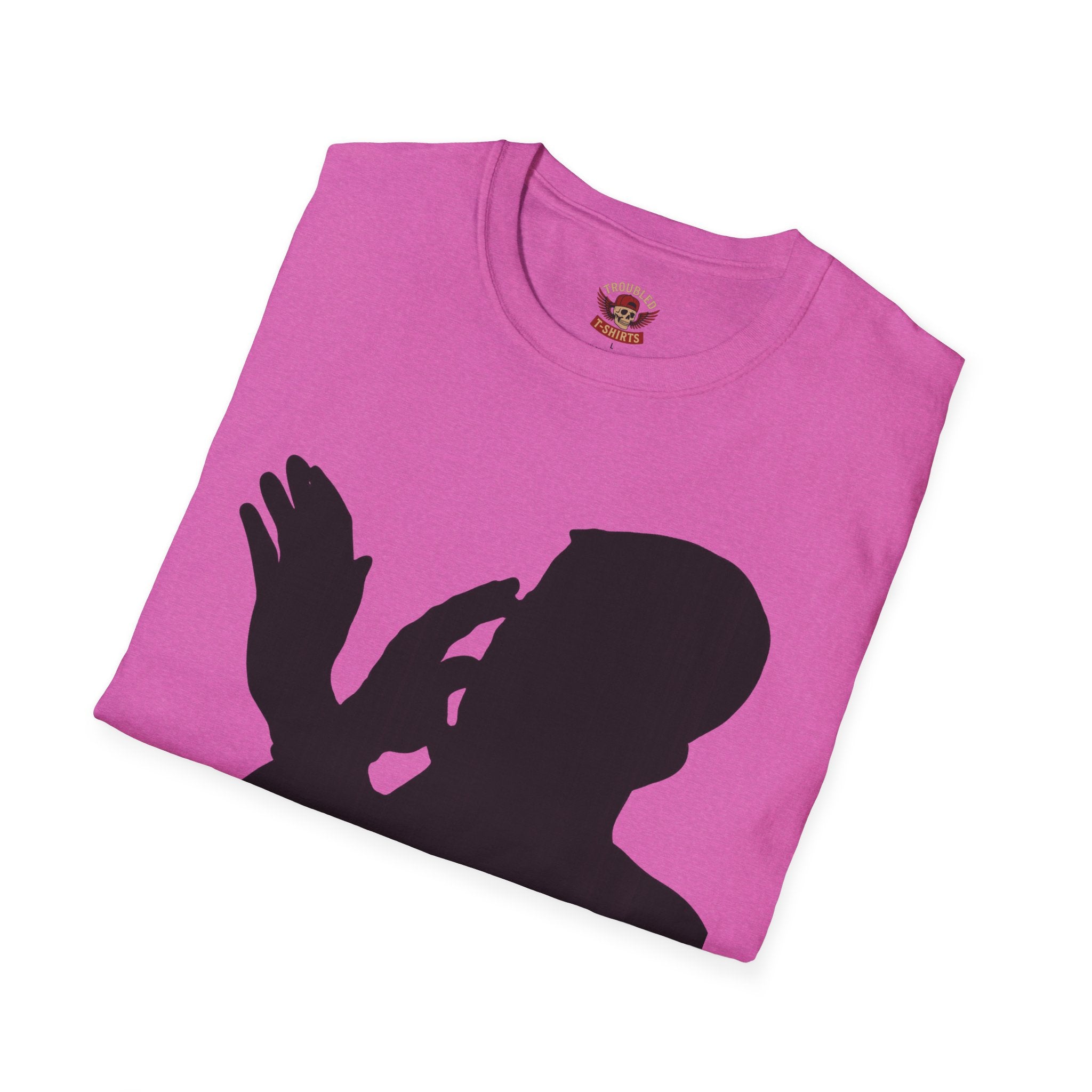 I Was Inverted T-Shirt — Retro Silhouette Graphic Tee