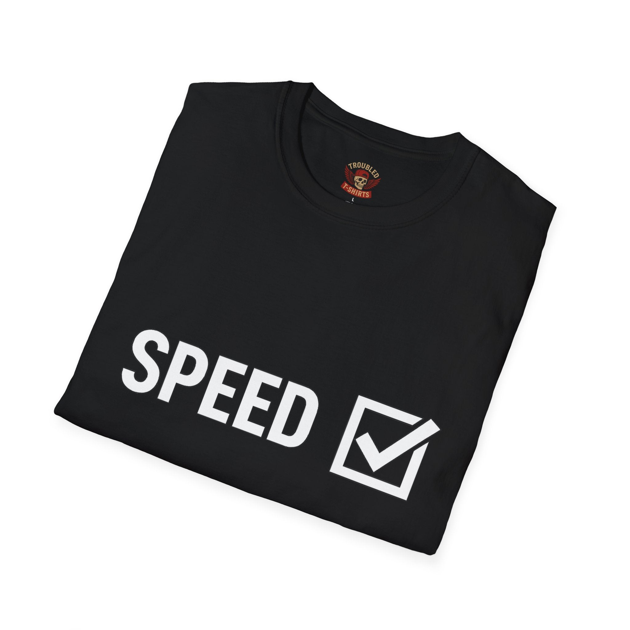 Speed & Comfort T-Shirt – Checked Boxes Racing Lifestyle Tee