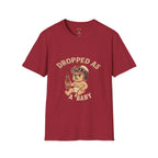 Dropped as a Baby Motorcyclist Unisex T-Shirt -