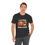 Shark Uterus “I Love Shark Uterus” Charcuterie Foodie Tee