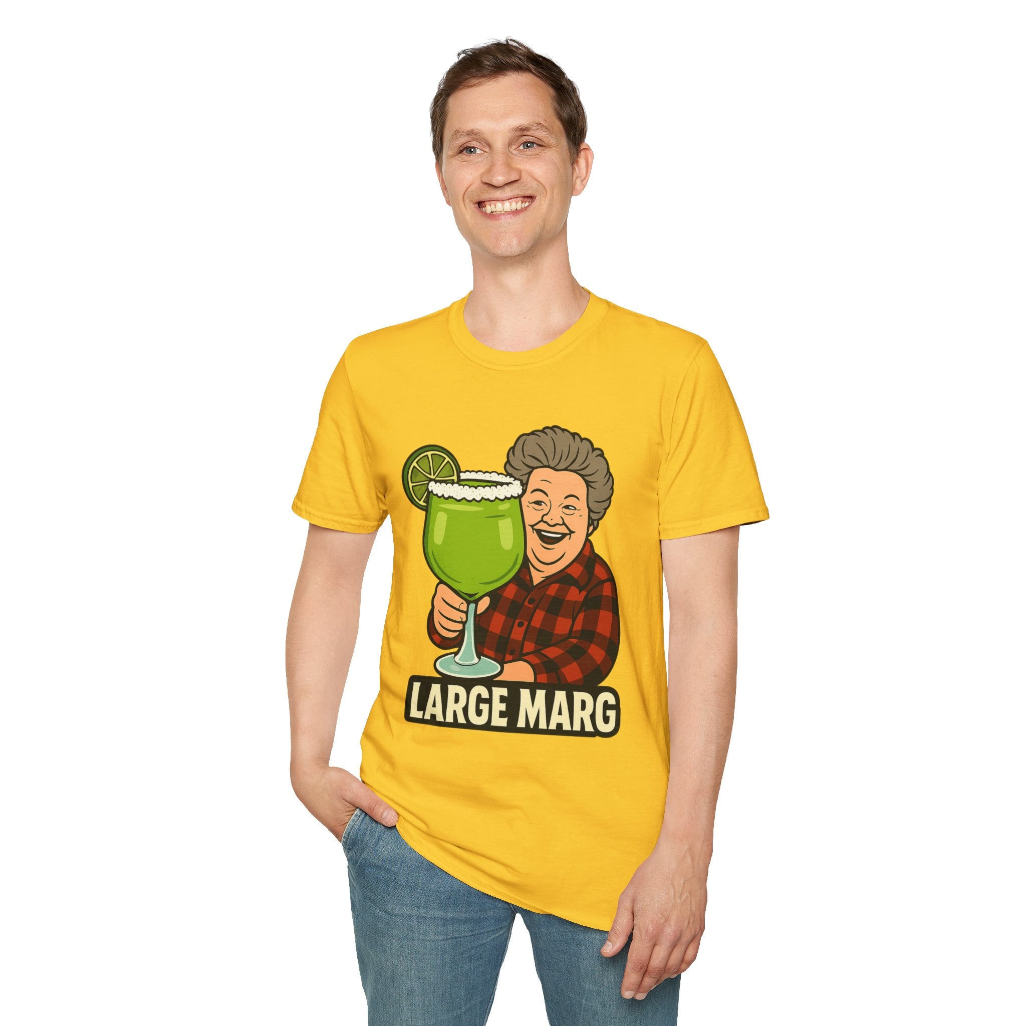 Large Marg Margarita T-Shirt – Funny Retro Drinking Tee for Cocktail Lovers