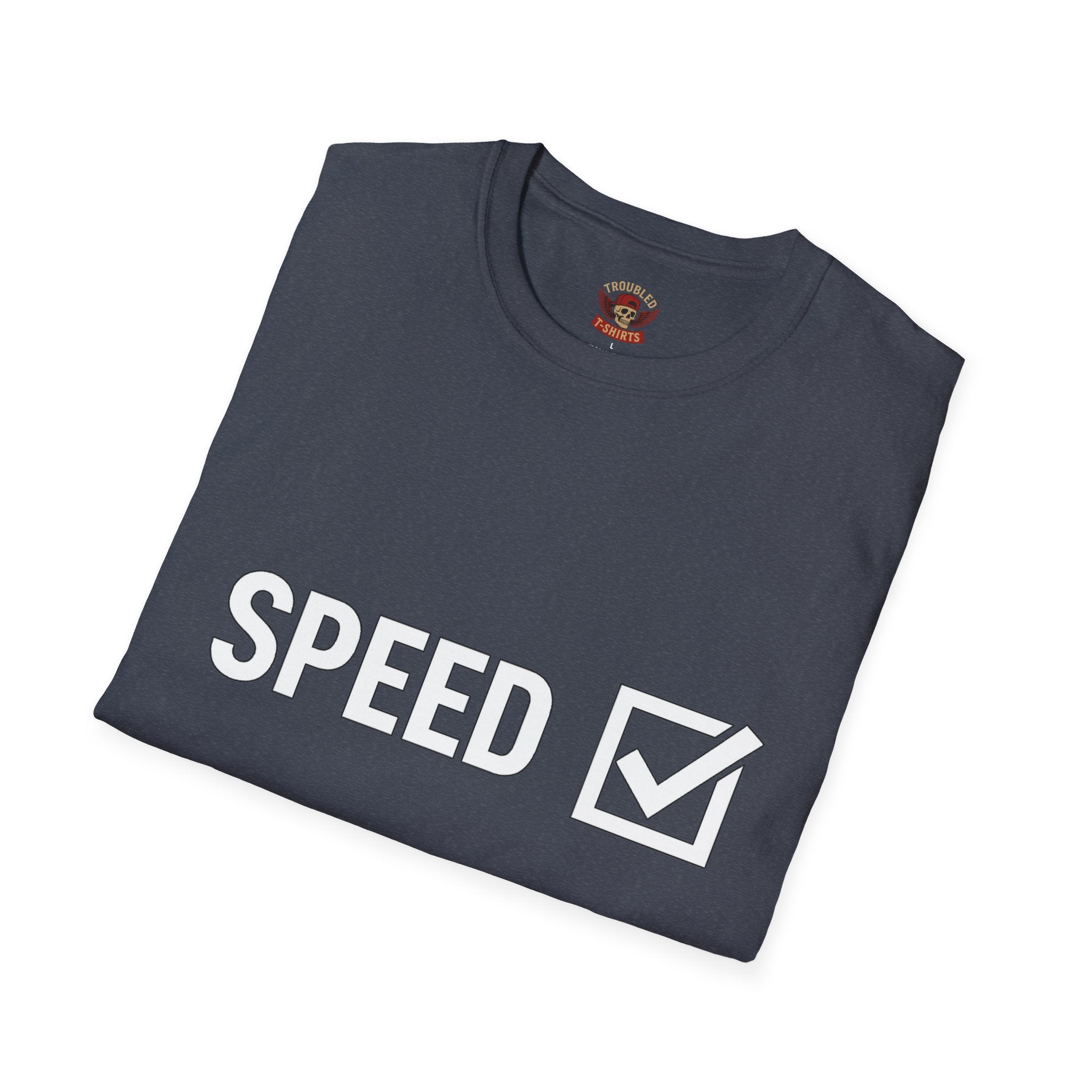 Speed & Comfort T-Shirt – Checked Boxes Racing Lifestyle Tee