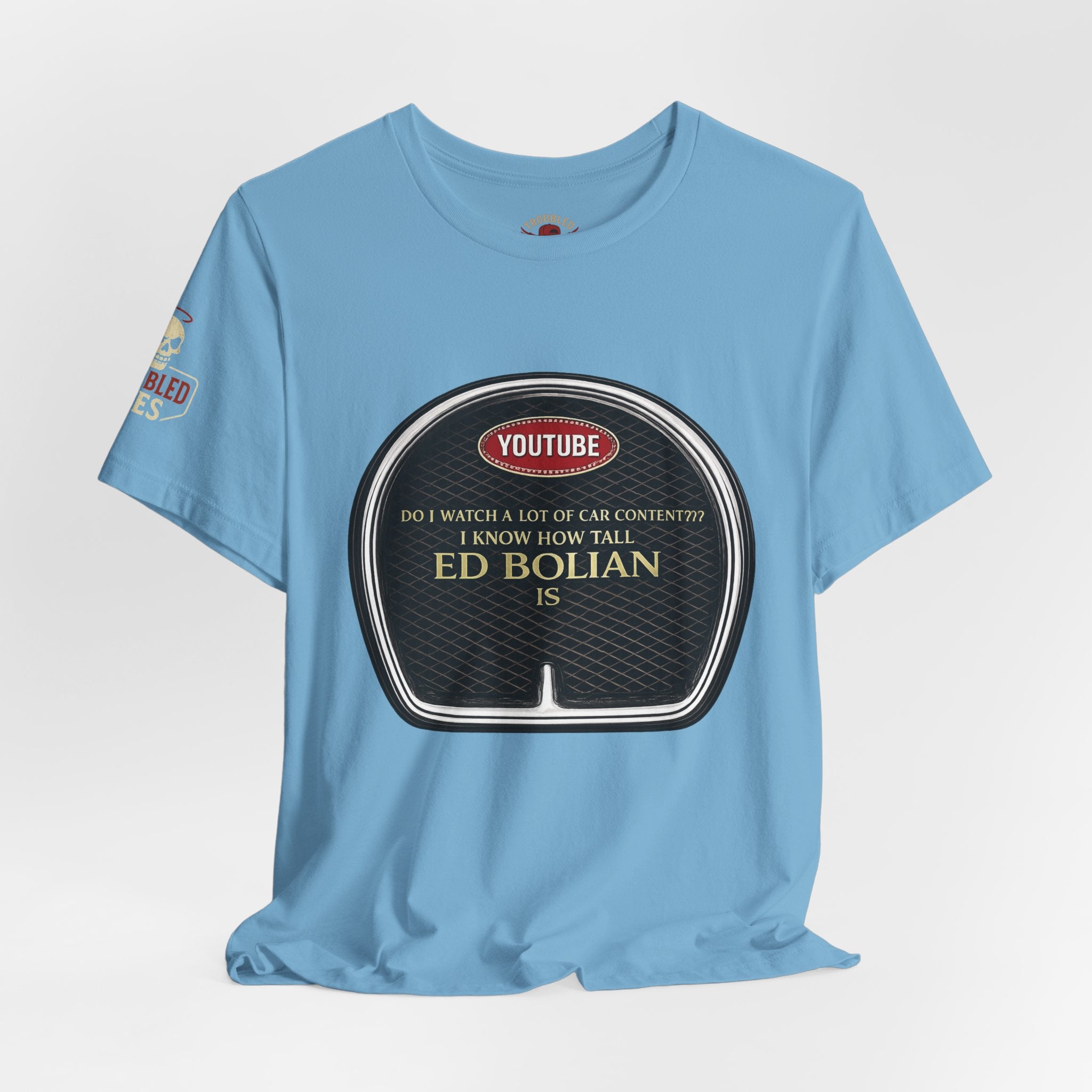 Ed "Too Tall" Bolian Hypercar Tee — 'Almost Too Tall for Hypercars'