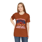 Love is a Ferris Wheel T-Shirt — Misheard Lyrics Tee Love is a Battlefield by Pat Benatar