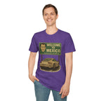 Welcome to Mexico Porsche T-Shirt — 'Welcome to Mexico' Sign Graphic Tee